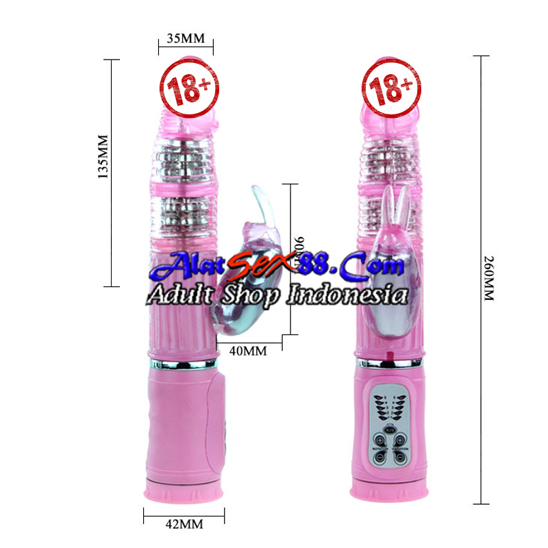Alat Sex Passion Rock Bunny Vibrator 
