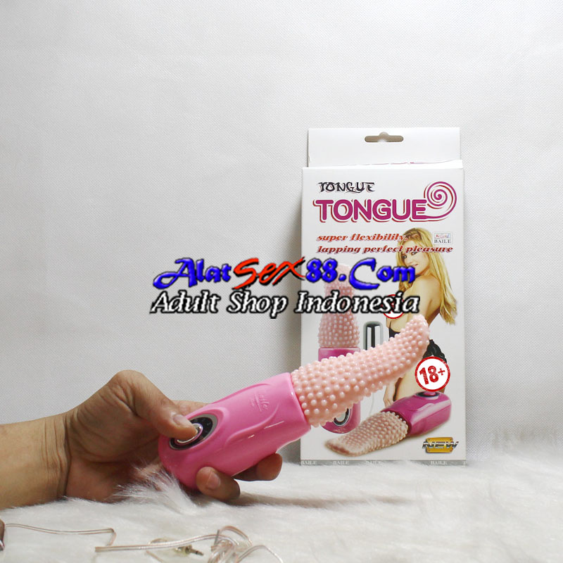 Alat Sex Pria Tongue Super Flexibility Vibrator
