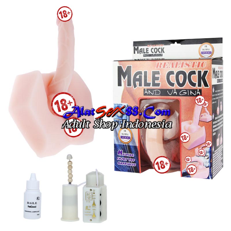 Alat Sex Realistic Male Cock and Vagina 