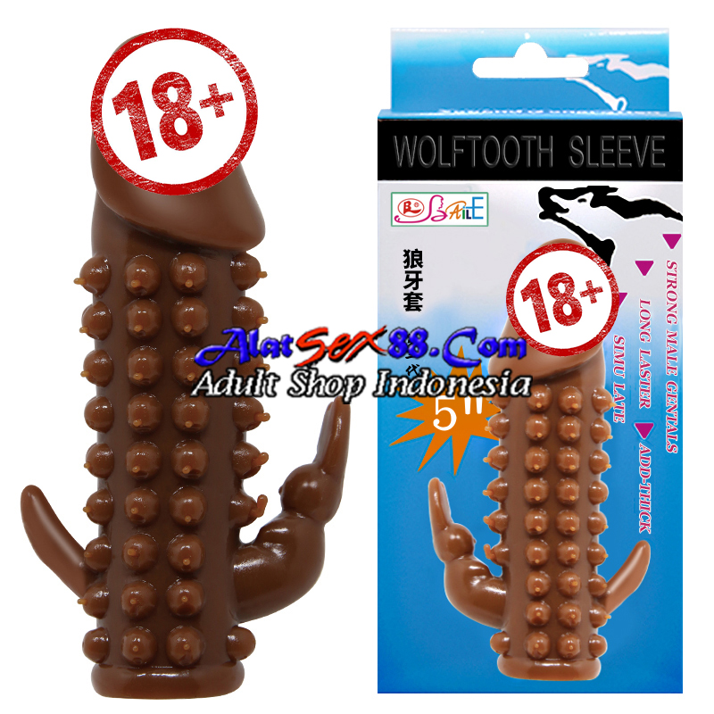 Bubble WolfTooth Penis Sleeve 