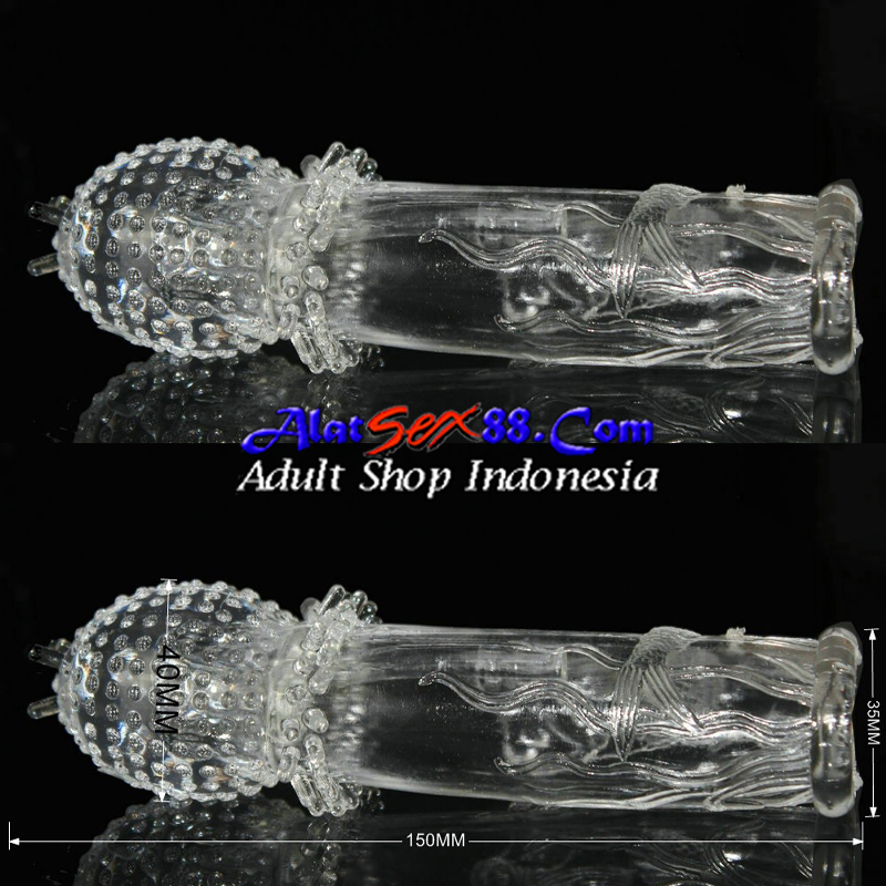 Mermaid Condom Silikon Berduri Berbentuk Putri Duyung 