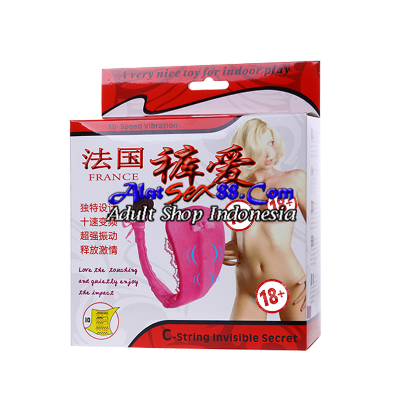 Alat Sex C-string Invisible Secret Vibrator 