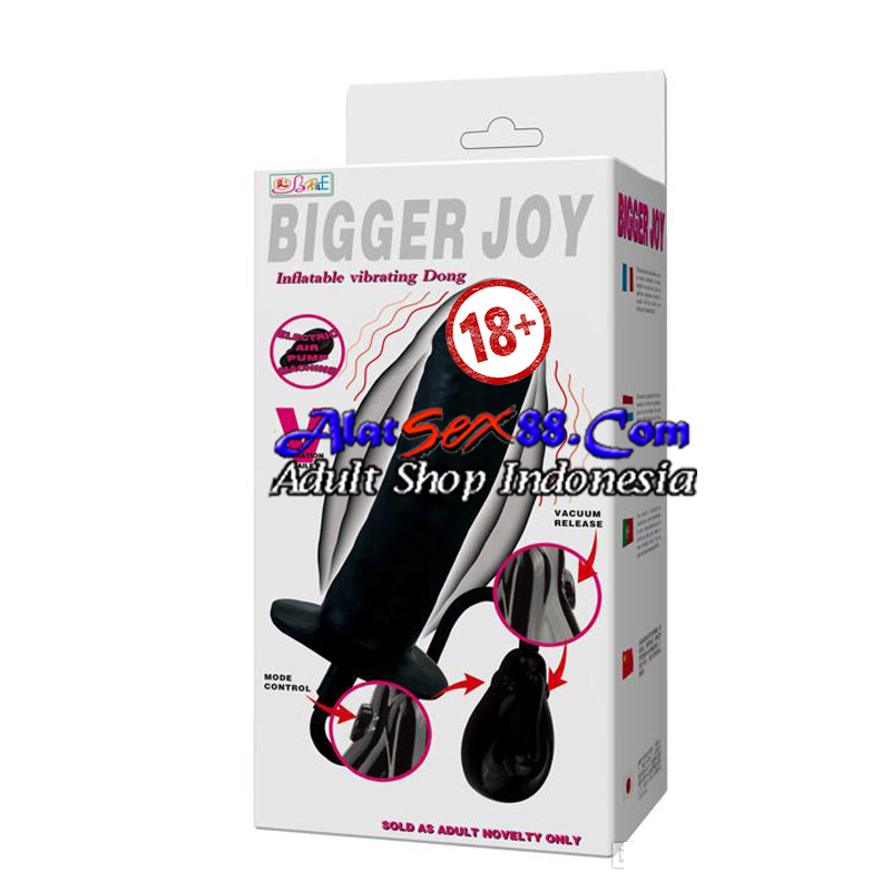 Alat Sex Bigger Joy Inflatable Vibrating Dong