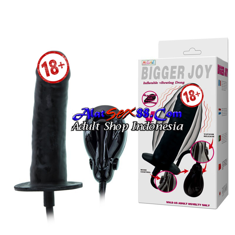 Alat Sex Bigger Joy Inflatable Vibrating Dong