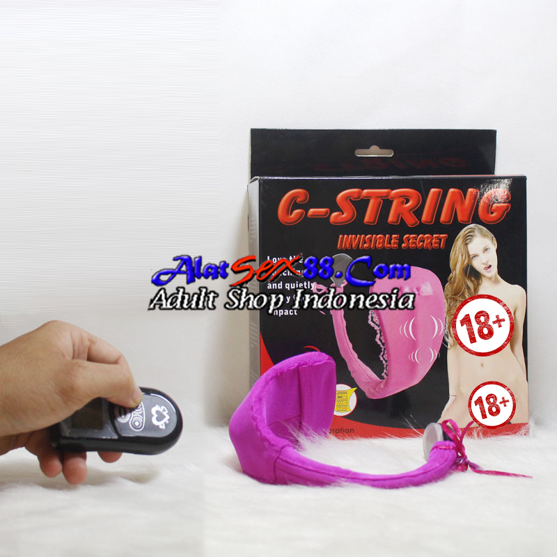 Alat Sex C-String Vibrator Wireless 