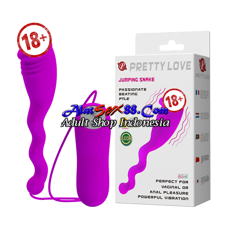Alat Sex Pretty Love Jumping Snake Vibrator 