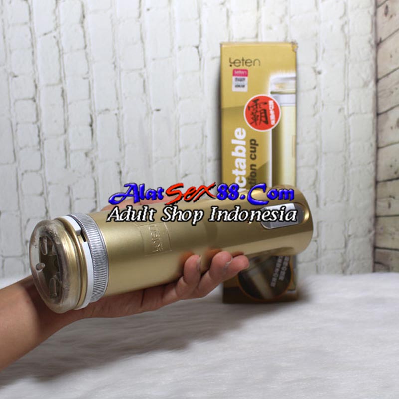 Alat Sex Pria Leten Retractable Masturbation Cup