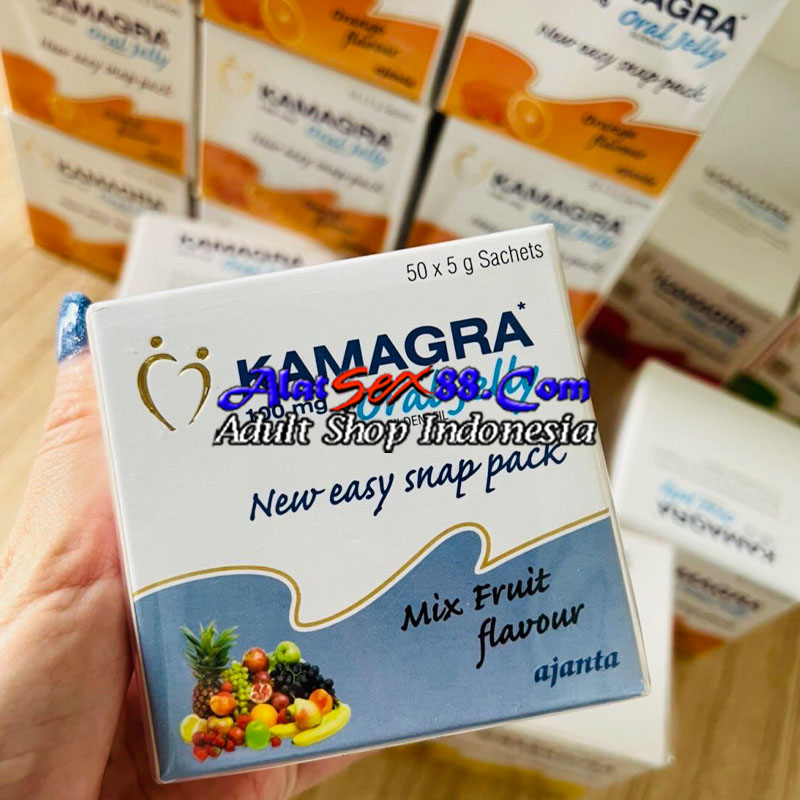 Obat Kuat Pria Kamagra 100mg Oral Jelly Rasa Sirup