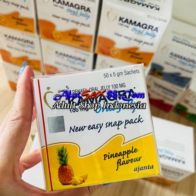 Obat Kuat Pria Kamagra 100mg Oral Jelly Rasa Sirup