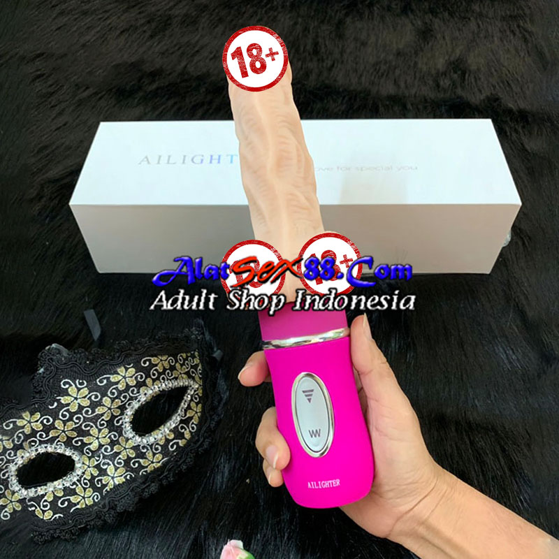 Alat Sex Wanita AILIGHTER Dildo Vibrator USB Rechargeable Masturbator
