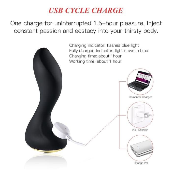 Super Warm Flame Shape Vibrator