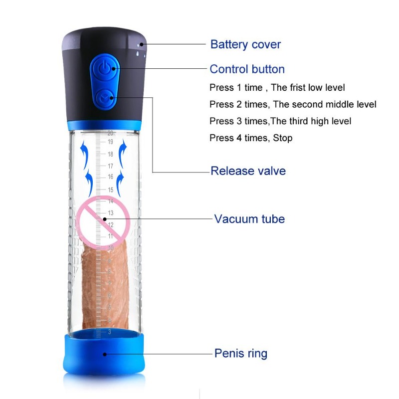 Penis Pump Men Power Up Electric