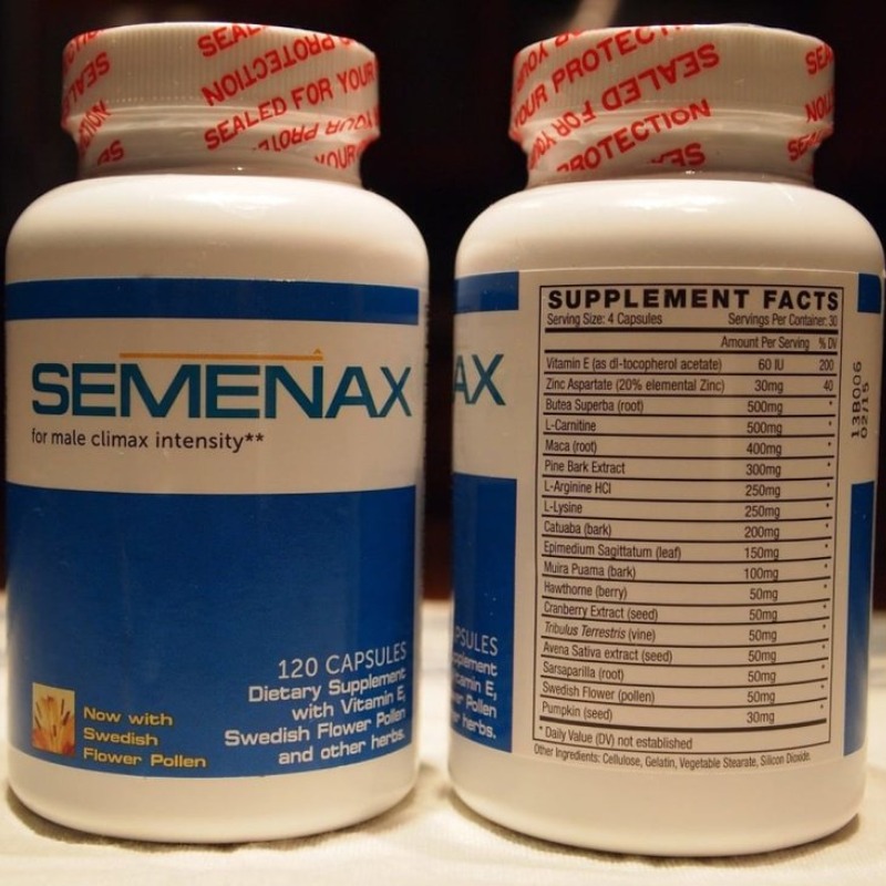 SEMENAX Original / Kapsul Obat Penyubur Sperma (Herbal Subur Pria)