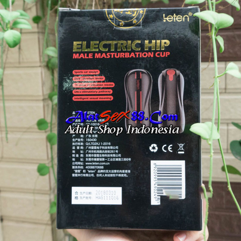 Alat Sex Pria Leten Electric Hip Male Masturbator Cup