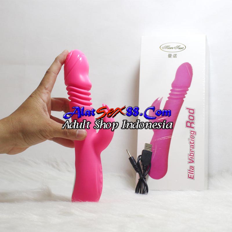 Alat Sex Wanita Ella Vibrating Rod Premium