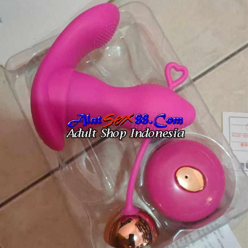 Alat-Sex-Wanita-Flowers-Vibrator-2in1-Wireless