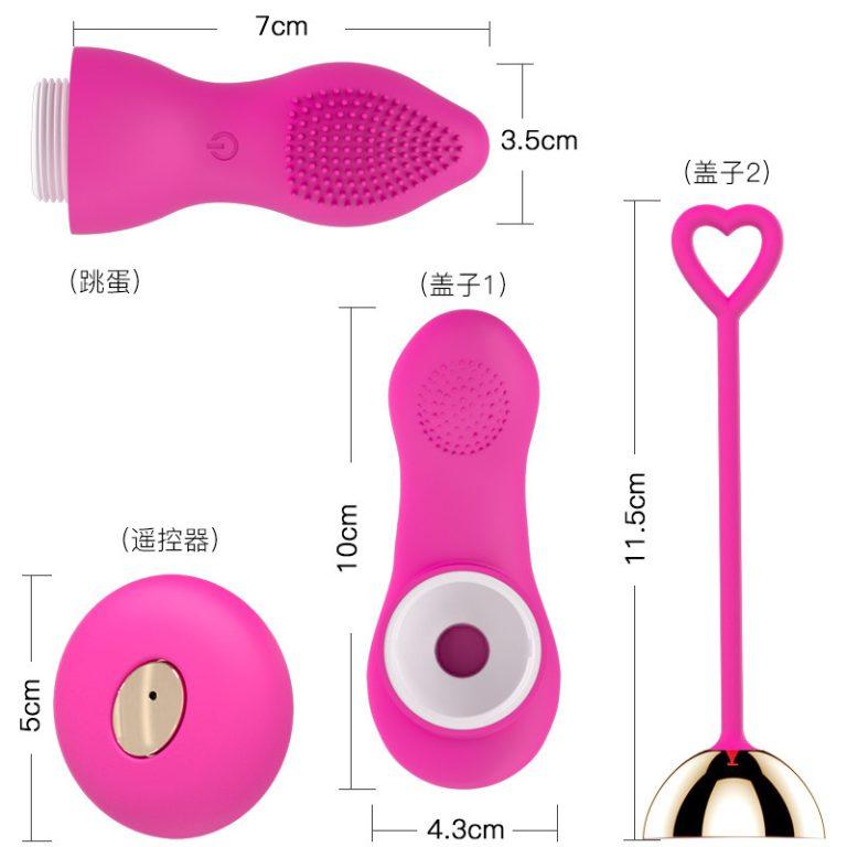 Flowers Vibrator 2in1 Wireless