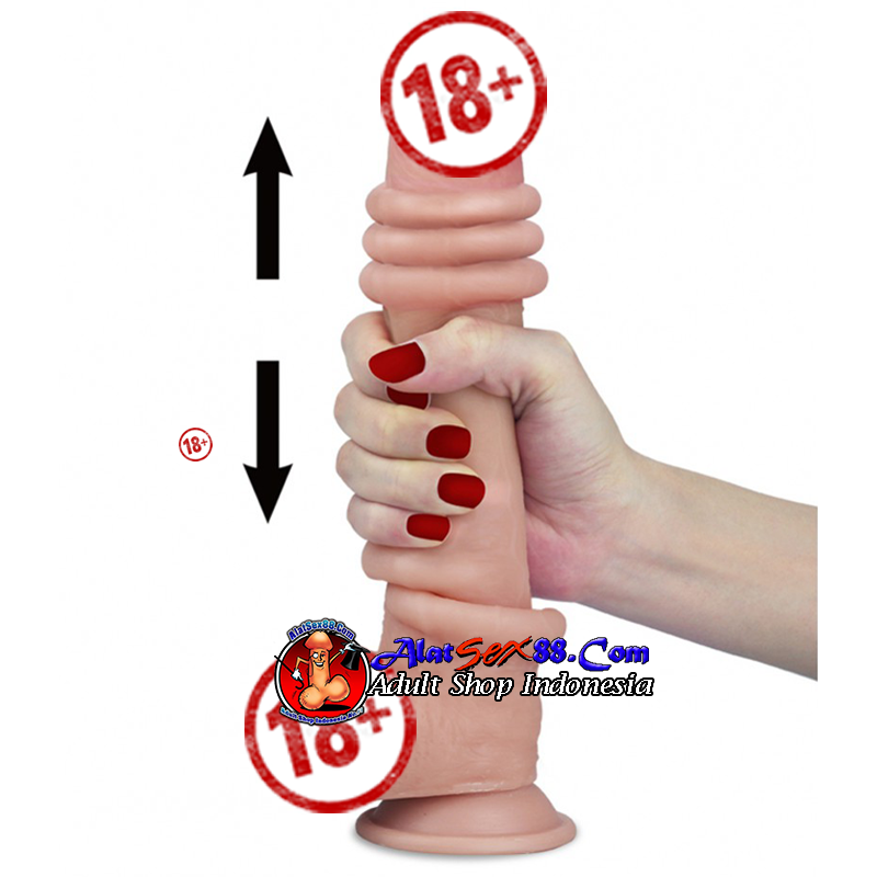 Love Toy - 9 inch Sliding Skin Dildo Dual Layer