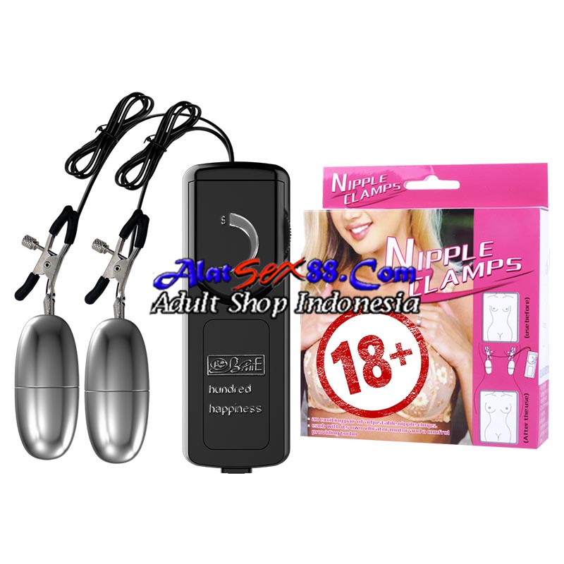 Alat Sex Baile Nipple Clamps Vibration 