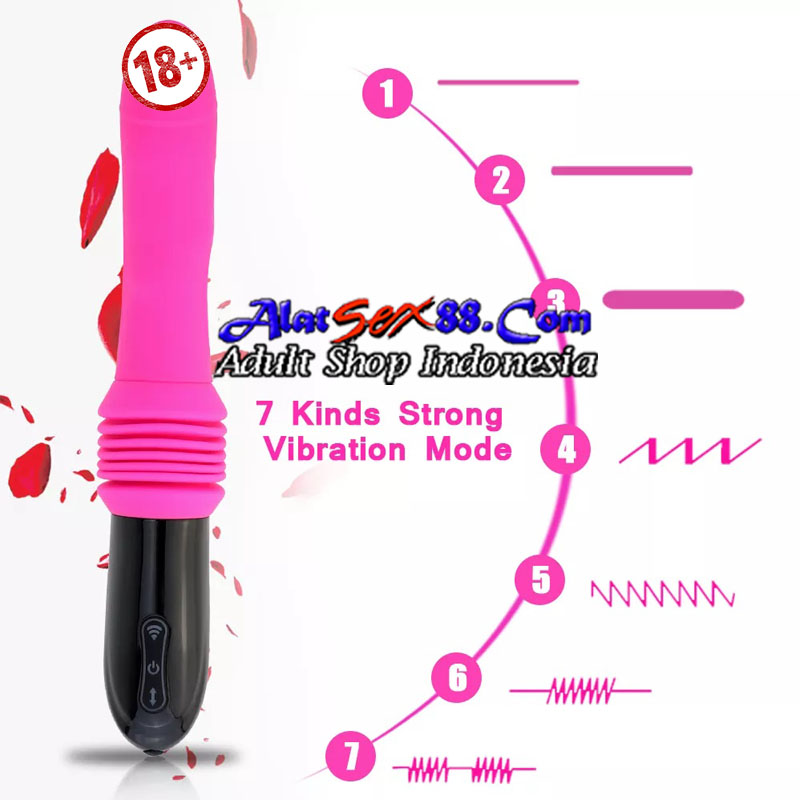 Alat Sex Thrusting Dildo Vibrator Automatic 
