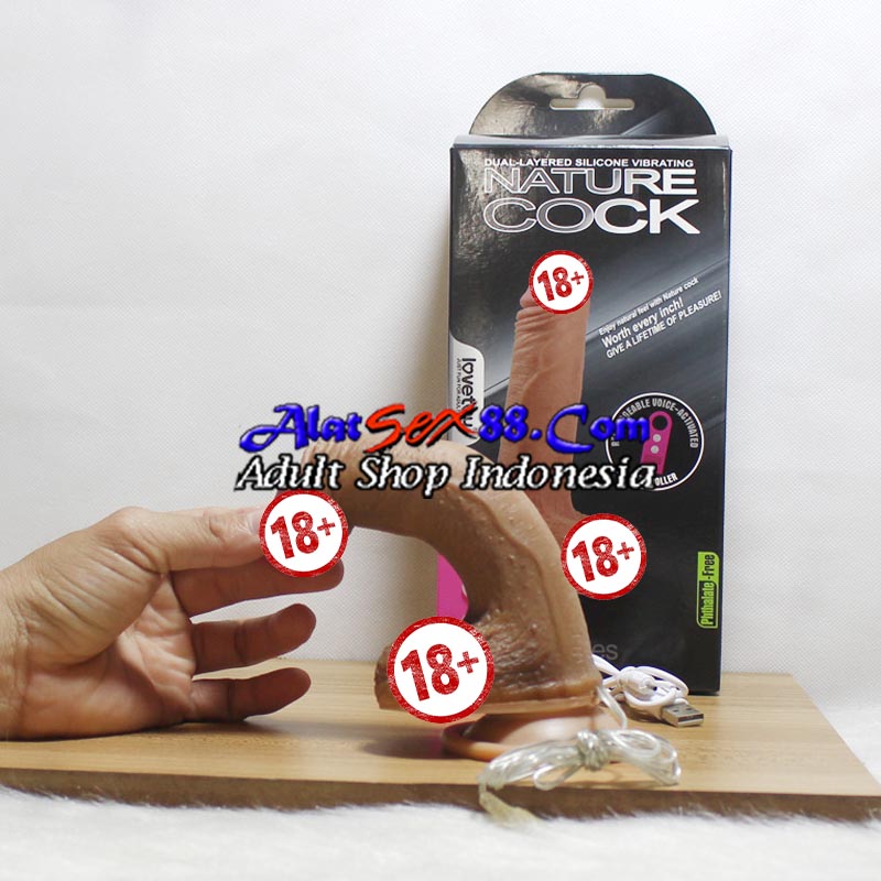 Alat Sex Wanita Lovetoy James Nature Cock Vibrating alat bantu sex untuk wanita, diGunakan untuk meringankan kebutuhan fisiologis Anda sendiri dengan aman dan efektif.
