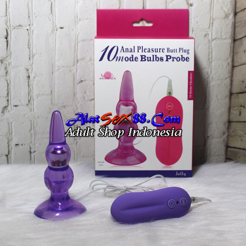 Alat Sex Anal Pleasure Butt Plug Bulbs Probe