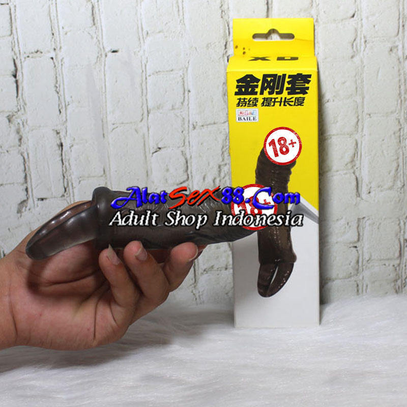 Alat Sex Kondom Baile Men Extension Penis Sleeve