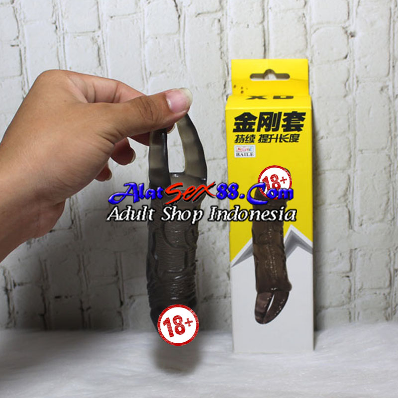 Alat Sex Kondom Baile Men Extension Penis Sleeve