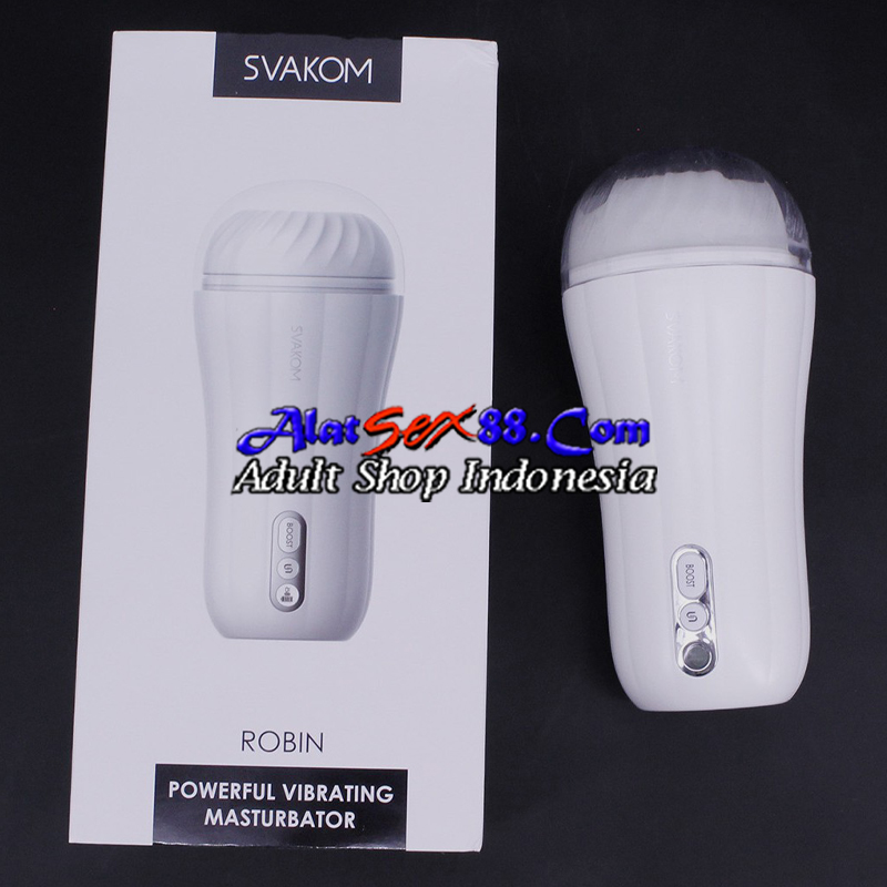 Alat Sex Pria SVAKOM Robin Vibrating Masturbator