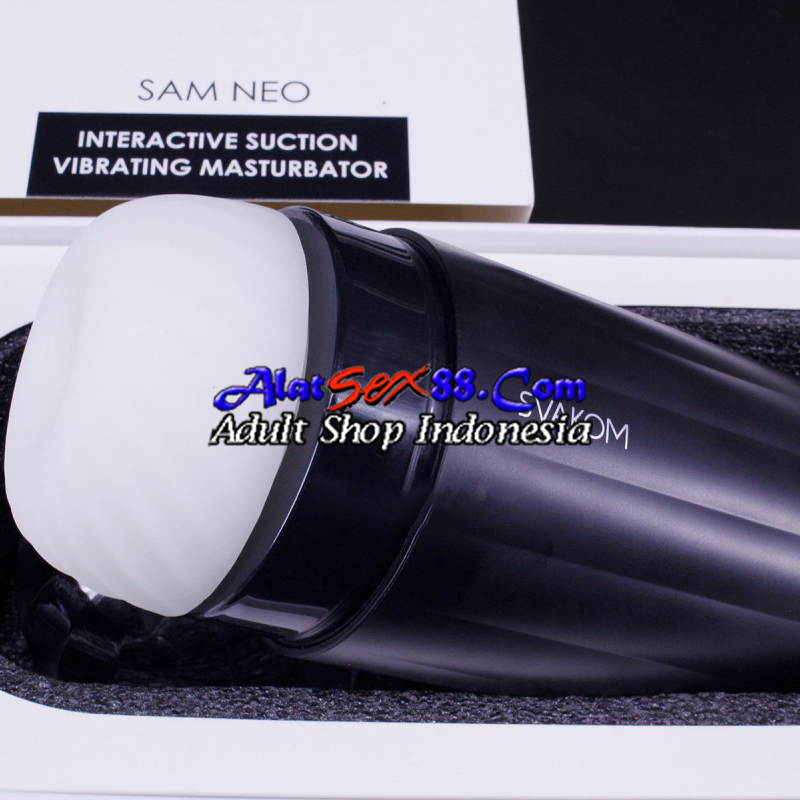 Alat Sex Pria SVAKOM Sam Neo Sucking Vibrating Masturbator