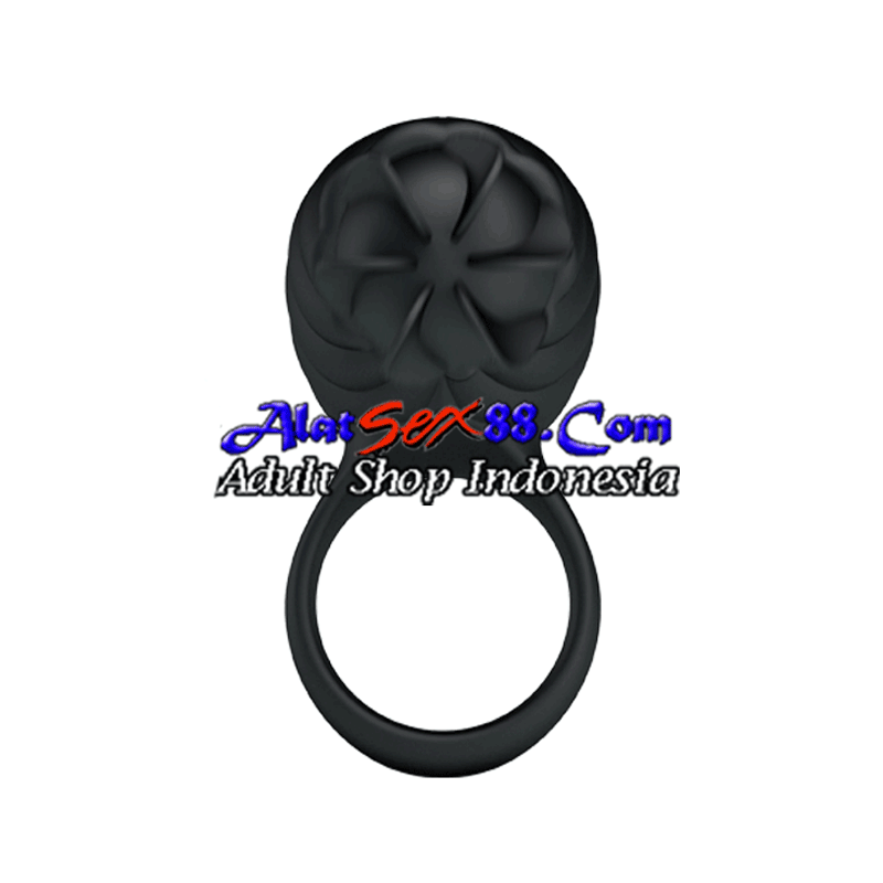 Alat Sex Ring Penis Pretty Love Frances Silicone Rotating Teaser Cock Ring