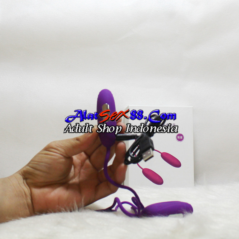Alat Sex Wanita Aphojoy Double Headed Egg Vibrating