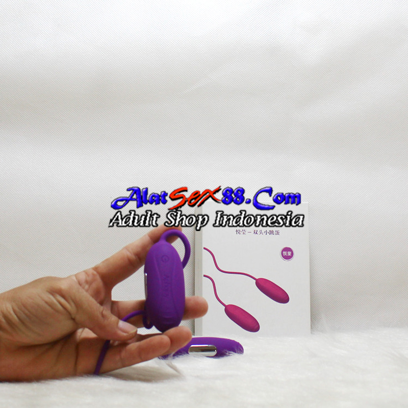 Alat Sex Wanita Aphojoy Double Headed Egg Vibrating