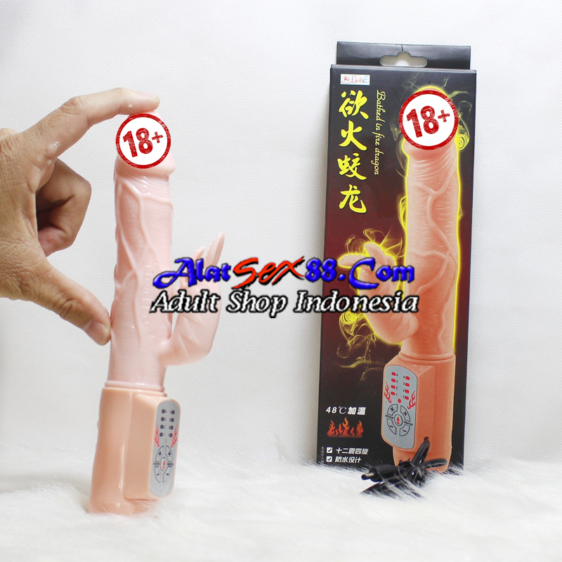 Alat Sex Wanita Dragon Vibrator Bathed in Fire