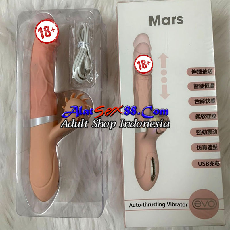Alat Sex Wanita Evo Mars Auto Thrusting Vibrator