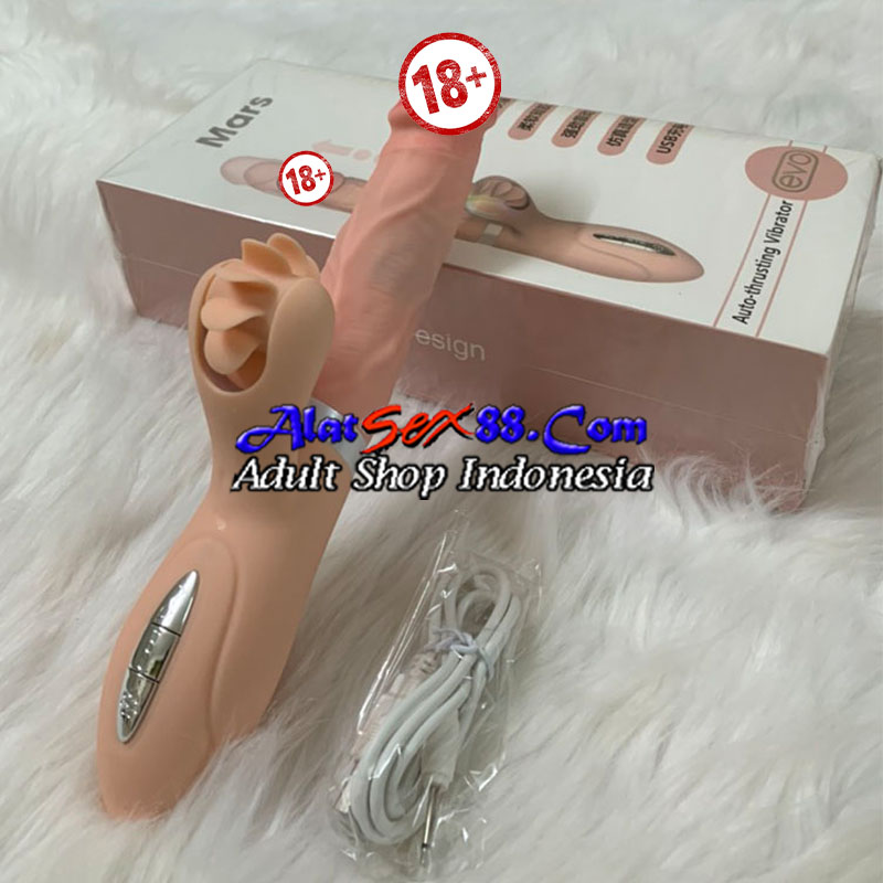 Alat Sex Wanita Evo Mars Auto Thrusting Vibrator