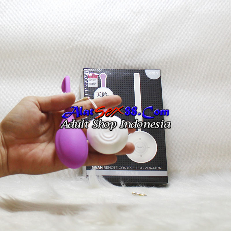 Alat Sex Wanita Leten Swan Remote Control Egg Vibrator