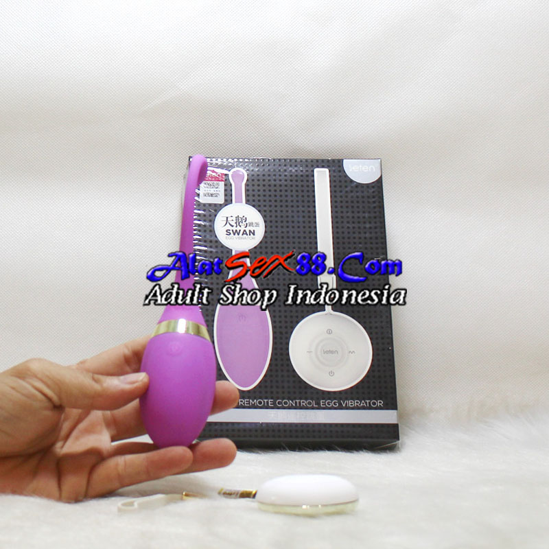 Alat Sex Wanita Leten Swan Remote Control Egg Vibrator