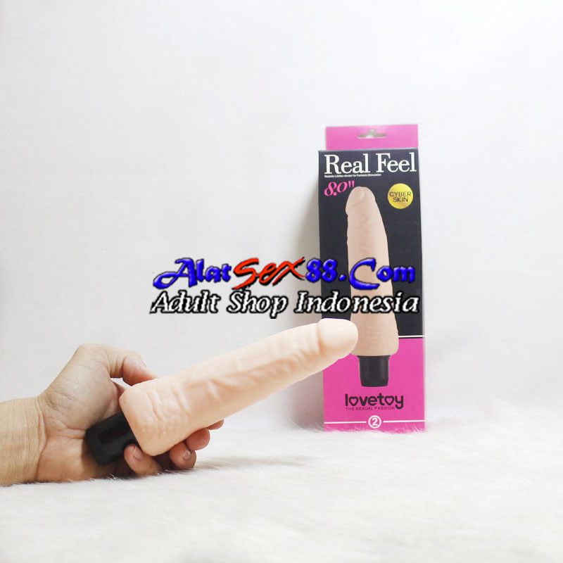 Alat Sex Wanita Lovetoy Real Feel 8.0 Vibrator