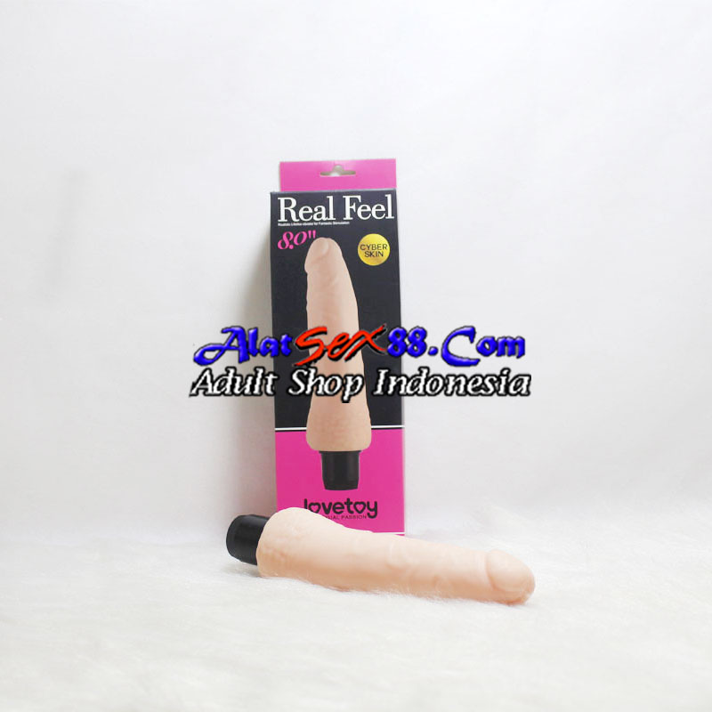 Alat Sex Wanita Lovetoy Real Feel 8.0 Vibrator