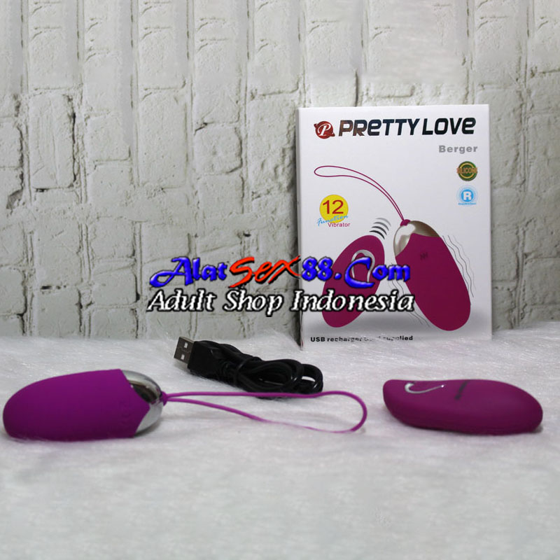 Alat Sex Wanita Pretty Love Berger Vibrator Eggs Wireless
