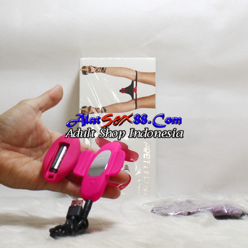 Alat Sex Wanita PrettyLove FairyBoat II Wearable Panty Vibe Silicone Vibrating Panty Remote Control