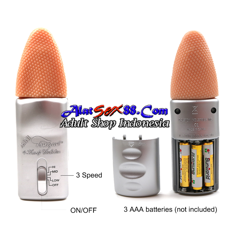 Alat Sex Wanita Super Vibration Mini Tongue