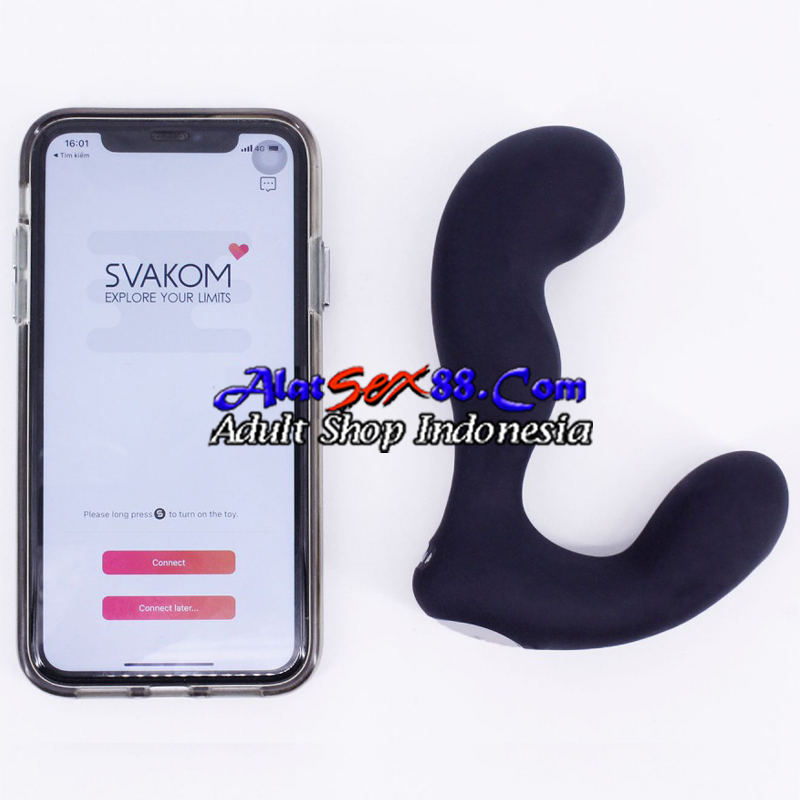 Alat Sex Anal SVAKOM Iker App Controlled Prostate Perineum Vibrator