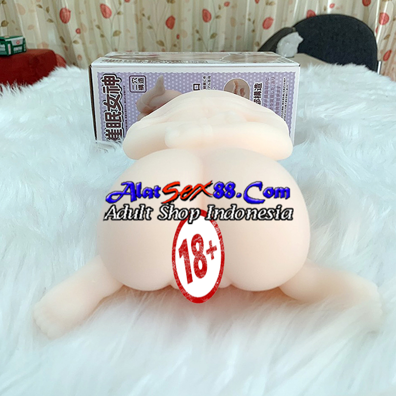 Alat Sex Pria VaginaBreast Silicone TiesBack