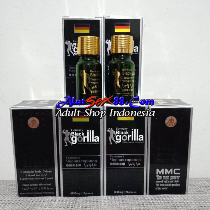 Obat Kuat Pria BLACK GORILA 6800MG
