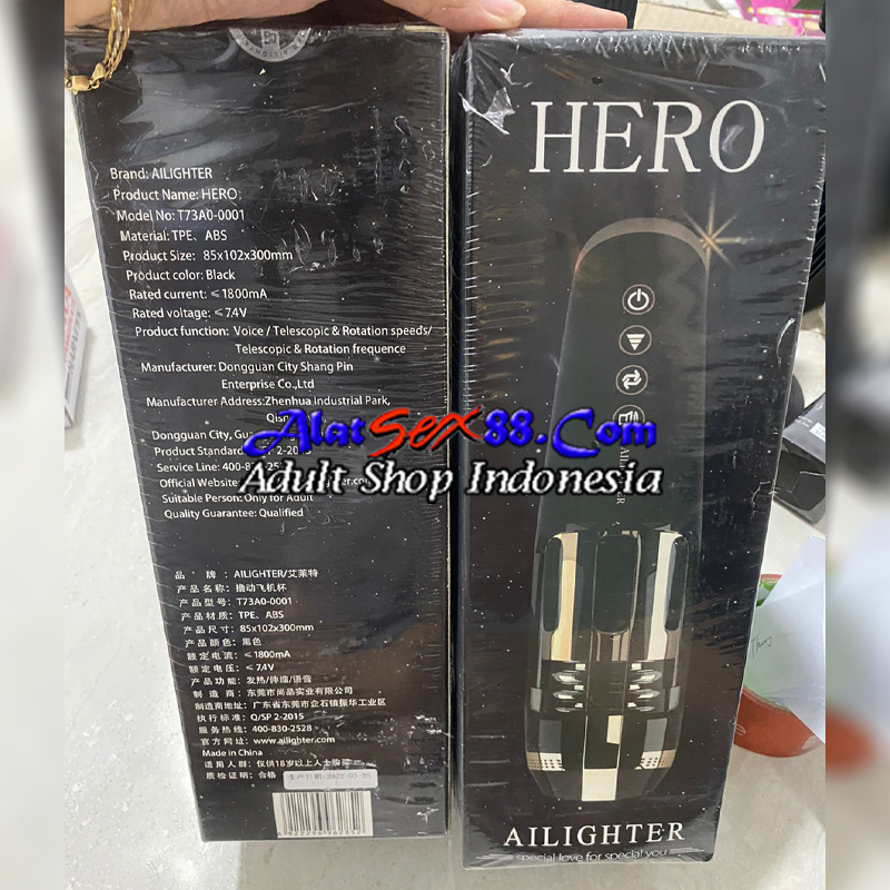 AILIGHTER Hero 5 Telescopic Frequency Voice Masturbator
