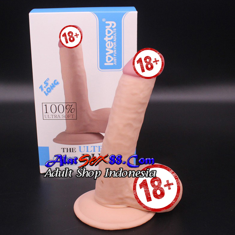 Alat Sex Wanita Lovetoy Dildo Ultra Soft Dude