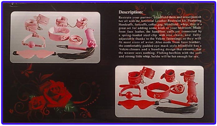 Restraint Kit 1 Set Perlengkapan BDSM Restraint Kit 1 Set Perlengkapan BDSM